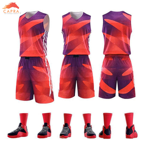 เครื่องแบบบาสเก็ตบอลเครื่องแบบบาสเก็ตบอลดีไซน์ใหม่ล่าสุดจากโรงงาน - Product Image 2