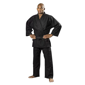 ชุดเครื่องแบบคาราเต้280จีเอสเอ็มสำหรับทุกเพศเสื้อเชิ้ตและกางเกงขายาวผ้าย้อมสีพื้นสำหรับผู้ชายและผู้หญิงผู้ใหญ่ชุดศิลปะการต่อสู้ - Product Image 5