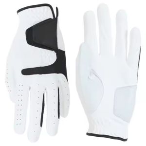 Último diseño Ropa de invierno Transpirable Logotipo personalizado Pro Golfers Hombres Zurdos Durable Cabretta Guantes de cuero - Product Image 3