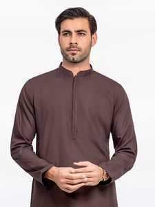 Coton pakistanais Shalwar Kameez ethnique été hiver vêtements musulmans hommes élégant Shalwar Kameez vente en gros personnalisé - Product Image 4