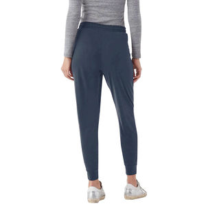 Pantalon évasé décontracté en toile pour femme 2026, taille mi-haute, cordon de serrage, séchage rapide, respirant, écologique, style streetwear - Product Image 2