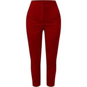 Pantaloni da ufficio con tasche a vita alta aderenti - Product Image 2