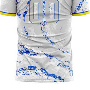 Custom OEM 100% Polyester Sublimated Athletic Jersey-Quick Dry Half Sleeve O-Neck Unisex Adult Bulk Private Label Wholesale - Product Image 5