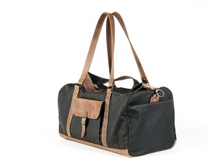 Bolsa de viaje de cuero de lona resistente al agua, bolsa de equipaje, Maleta de gimnasio, fin de semana, durante la noche, moda Unisex, ligera, grande - Product Image 2