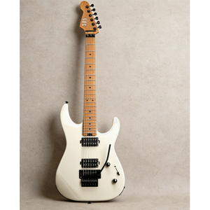 Guitare électrique SBS SS260 de haute qualité, corps en aulne, manche en érable flammé torréfié, frettes en acier inoxydable, tremolo Floyd Rose - Product Image 4
