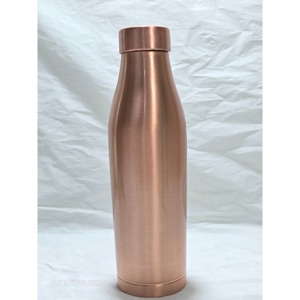 ขวดน้ำทองแดงทำจากโลหะสแตนเลสทนทานและหรูหรา - Product Image 1