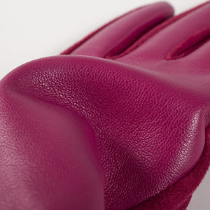 Gants en cuir véritable de haute qualité pour l'hiver, doux au toucher, coupe-vent et offrant une protection thermique quotidienne - Product Image 6