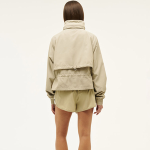 แจ็กเก็ตกันลมออกแบบได้ตามที่ต้องการสำหรับผู้หญิงชุดออกกำลังกายกลางแจ้งน้ำหนักเบากันน้ำ - Product Image 2