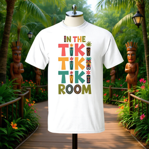 Camiseta Promocional Tropical Totems del Parque Temático Tiki Adventure - Product Image 3