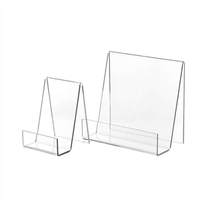 Support de livre en acrylique Offre Spéciale avec affichage de rebord support de <span class=keywords><strong>chevalet</strong></span> d'affichage en acrylique transparent pour les albums livres feuilles de <span class=keywords><strong>musique</strong></span> affichant - Product Image 2