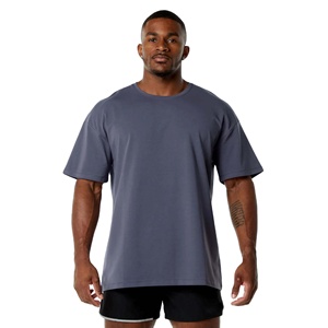 Premium <b>Men's</b> 100% Cotton T-<b>Shirt</b> Oversized Hip Hop Style O-Neck <b>Collar</b> Short Sleeves <b>High</b> Quality Letter Pattern Jersey Fabric - Product Image 1