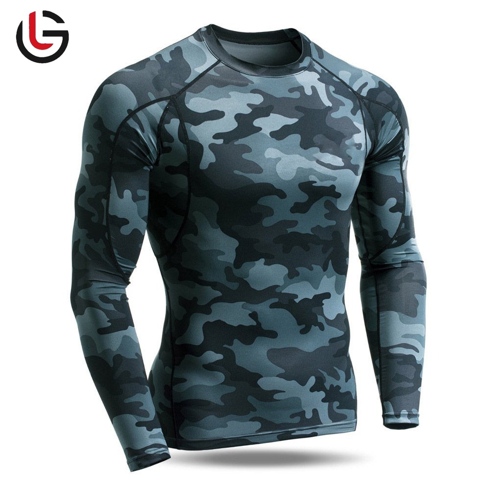 Hot Selling Men's Custom Size Comfortable Compression Fitness Rash Guard New Style Design Short Sleeves Long Length Fabric