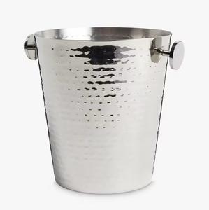 Cubo de hielo de botella de champán de cobre de fábrica directa, cubo de hielo de metal enfriador de cerveza al por mayor para hoteles y servicios de catering - Product Image 3