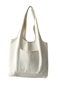 กระเป๋าผ้าใบคอตตอนใช้ซ้ำได้,กระเป๋าโท้ทผ้าใบขนาดใหญ่นำกลับมาใช้ใหม่ได้พิมพ์โลโก้ได้ตามต้องการ - Product Image 3