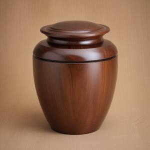 Urna de cremación para adultos hecha en madera de moda Almacenamiento de cenizas funerarias de calidad premium Precio competitivo - Product Image 4