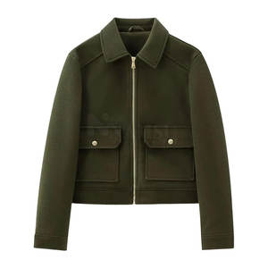 Meilleures ventes sur mesure femmes laine vestes 2025 léger peau de mouton coton tricoté respirant écologique - Product Image 1