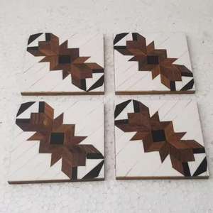 Posavasos de taza de té de Mesa de Piedra de ágata de la mejor calidad, alfombrillas y almohadillas para rebanadas de ágata, Decoración de mesa, vajilla, posavasos de té - Product Image 6