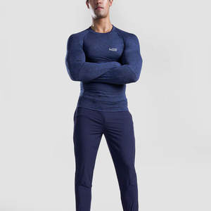 Camisas de compresión para hombre con cuello redondo a precio competitivo/100% camisas de compresión transpirables para hombre - Product Image 6