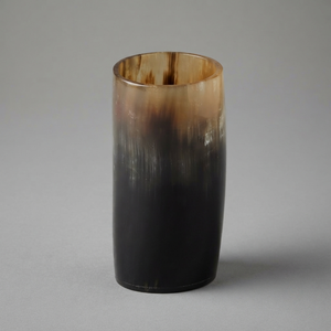 Mug en verre artisanal de qualité supérieure en corne de buffle, écologique, petite taille, logo personnalisé - Style animal marin rustique ARTISANAT - Product Image 4