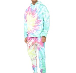 Conjunto Deportivo Tie Dye para Hombre, Material Duradero, Impreso, Transpirable, de Secado Rápido, Ligero, Hecho a Medida, Antiarrugas, Alta Calidad, Venta al Por Mayor - Product Image 1