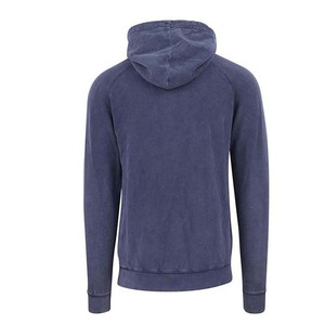 Sudadera con capucha para hombre con logotipo personalizado con lavado ácido y estampado de hojaldre desgastado al por mayor, jersey de felpa francesa de 400g/m², ropa de invierno para hombre, sudaderas con capucha - Product Image 5