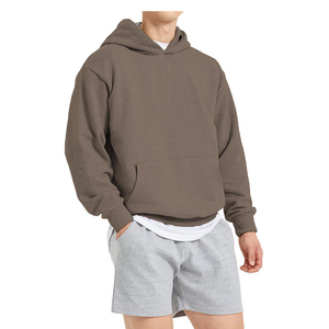 <b>Men's</b> 100% Cotton 500 GSM Blank Heavy Weight Hoodies for <b>Man</b> 100% Cotton <b>Men's</b> Hoodies Oversized Hooded <b>Pullover</b> - Product Image 2