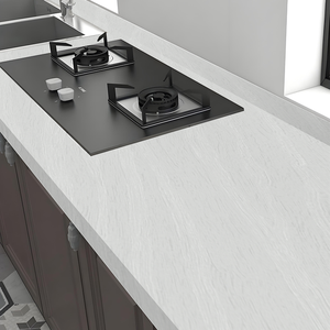 Tùy chỉnh cao cấp đánh bóng calacatta Trắng silica miễn phí Đá Nhân Tạo slab Countertop cho nhà bếp <span class=keywords><strong>Bar</strong></span> Vanity bảng Top worktop - Product Image 2