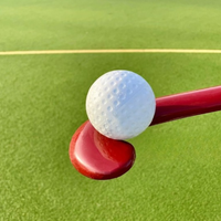 Ballon de hockey sur gazon à usage promotionnel, design personnalisé, logo sur mesure, construction en caoutchouc durable, marque First Athletics, couleur personnalisée