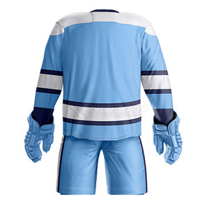 Conjunto de Uniforme de Hockey sobre Hielo Premium, Jersey y Pantalones Ligeros y Transpirables, Ajuste Cómodo para Entrenamientos y Partidos de Competición - Product Image 6