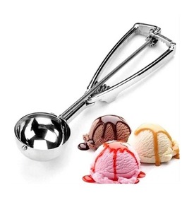 Cuillère à glace en acier inoxydable, serveur à glace, cuillère à dessert, cuillère à glace en métal, article le plus vendu en 2025 - Product Image 1