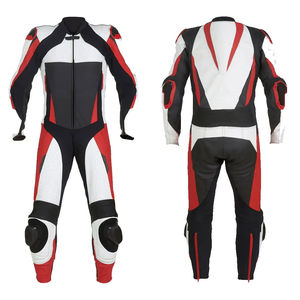 100% alta calidad hombres cuero de vaca moto trajes carreras diseñado venta al por mayor marca hombres Auto moto trajes - Product Image 1