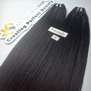 Prix de gros 100% Trame droite d'os brut Extensions de cheveux cambodgiens à double étirage Extensions de cheveux de couleur Extensions de cheveux humains - Product Image 1