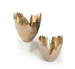 Cuenco para servir de oferta de alta calidad, cuenco para comer de cobre puro de Metal martillado, mesa de comedor, frutero decorativo - Product Image 6