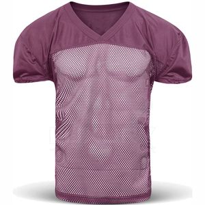 Maillot de rugby toutes saisons 100% Maillot de rugby en polyester Uniforme de football américain Maillot de football américain - Product Image 5