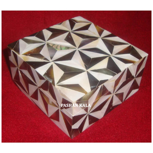 Meilleure vente boîte à bijoux en nacre en bois de haute qualité pour la décoration de la maison et les cadeaux de mariage - Product Image 1