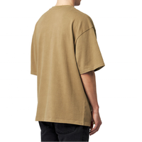 Kaos Pria Baggy Loose Fit Drop Shoulder Oversized Streetwear Tee Custom Branding Pemasok Pakaian Pesanan Grosir