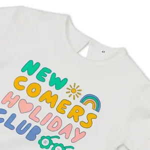 2025 O-Neck hommes T-Shirt imprimé personnalisé respirant 100% coton décontracté Style à motifs vêtements de haute qualité pour les enfants - Product Image 3