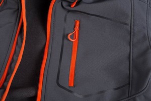 Men's Custom Softshell <b>Jacket</b> New Fashion Windproof <b>Waterproof</b> <b>Warm</b> Windbreaker with Stand Collar for Winter - Product Image 4