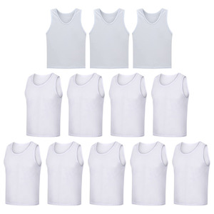 Maillots de football de haute qualité, dossards d'entraînement en maille, fabriqués en polyester durable, matériau personnalisé pour les vêtements de football, dossards d'entraînement - Product Image 2