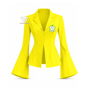 Ropa de la Hermandad Chi Eta Phi al por Mayor, Chaqueta Blazer con Mangas Campana Bordadas, Artículos Griegos - Product Image 1
