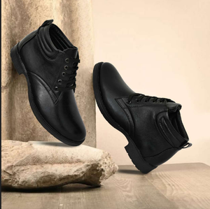 Chaussures habillées pour hommes, design classique, ajustement confortable, pour le bureau, les affaires, style élégant, aspect cuir - Product Image 1