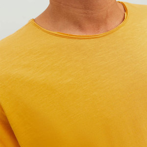 Camiseta de Verano 2023, Cuello Redondo, Lisa, Regular, de Alta Calidad, 100% Algodón, Corte Ajustado - Product Image 4