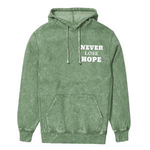 Sweat-shirt à capuche uni doux au toucher pour hommes, toutes saisons, en molleton épais avec logo personnalisé pour vêtements d'hiver - Product Image 2