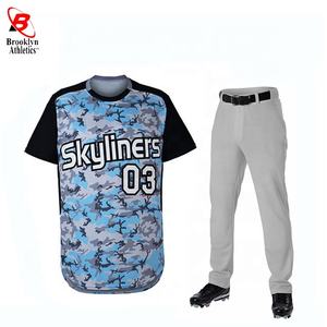 Camiseta de béisbol de diseño, venta al por mayor, camisa de béisbol blanca, sublimación personalizada - Product Image 6