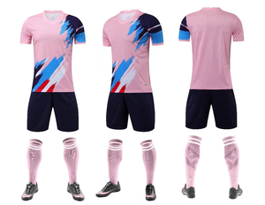 Ensemble d'uniformes de football personnalisables en Offre Spéciale Maillot de football respirant avec logo et impression de nom Haut personnalisé exclusif - Product Image 6
