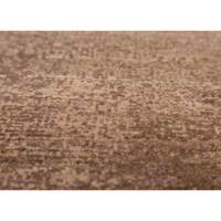 Kavi Afterglow Beige Brown Hand Knotted Wool Bamboo Silk Rug Solid Color 8x10 ft 7-8mm Pile Thickness India Living Room Hallway