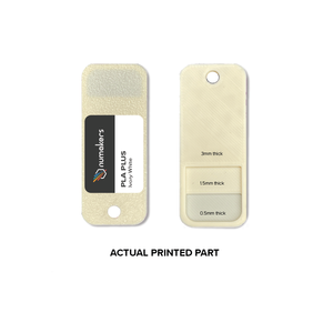 Numakers, la mejor calidad, 1 kg, 1,75mm, PLA Plus, filamento de impresión 3D marfil, varillas de plástico, Material Premium para impresoras 3D FDM - Product Image 4