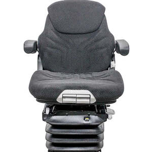 Asiento de Trabajo para Excavadora, Retroexcavadora y Tractor de 12v de Alta Resistencia con Suspensión Neumática - Product Image 2
