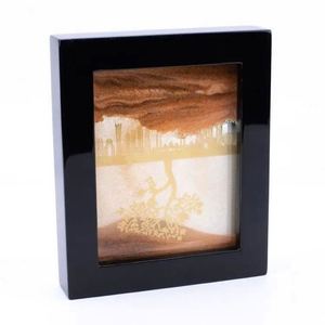 7 "immagine in movimento di arte della sabbia vetro quadrato 3D Deep <span class=keywords><strong>Sea</strong></span> Sandscape in Motion Display che scorre cornice di sabbia - Product Image 1