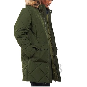 Parkas CON CAPUCHA DE Color sólido 2025 para hombre, ropa informal gruesa y cálida, abrigo para hombre, nueva moda de invierno, prendas de vestir, chaquetas a prueba de viento para hombre - Product Image 3